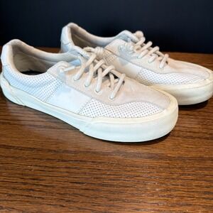 Sperry Women's Soletide Racy SeaCycled Sneakers White Cream Size 6.5